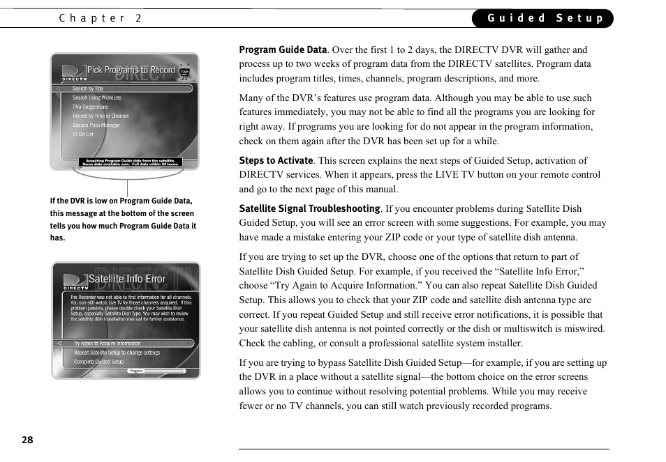 DirecTV DVR40 User Manual | Page 38 / 174