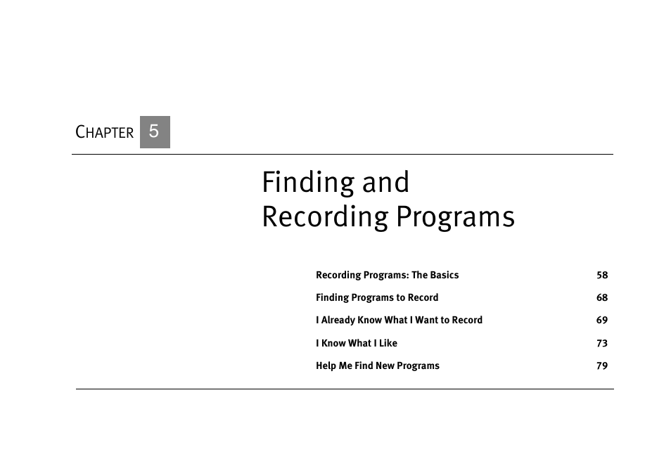 Finding and recording programs | DirecTV DVR40 User Manual | Page 67 / 174