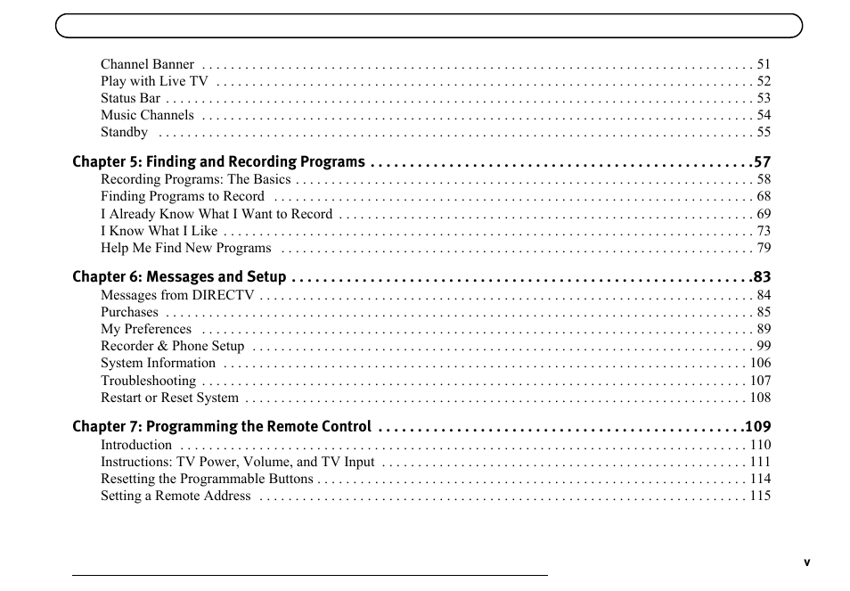 DirecTV DVR40 User Manual | Page 7 / 174