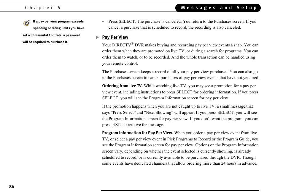 DirecTV DVR40 User Manual | Page 96 / 174