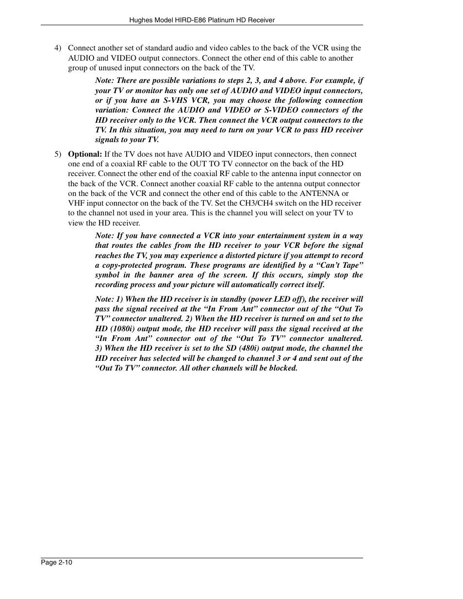 DirecTV HIRD-E86 User Manual | Page 28 / 90