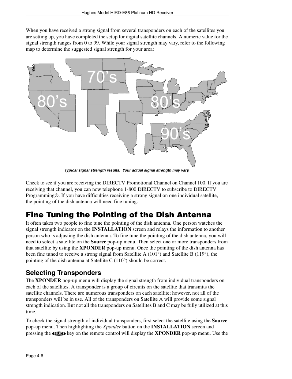 80s | DirecTV HIRD-E86 User Manual | Page 42 / 90