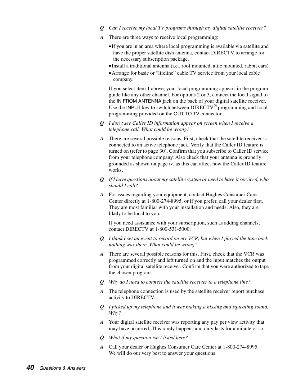 DirecTV SD-HBH User Manual | Page 48 / 56
