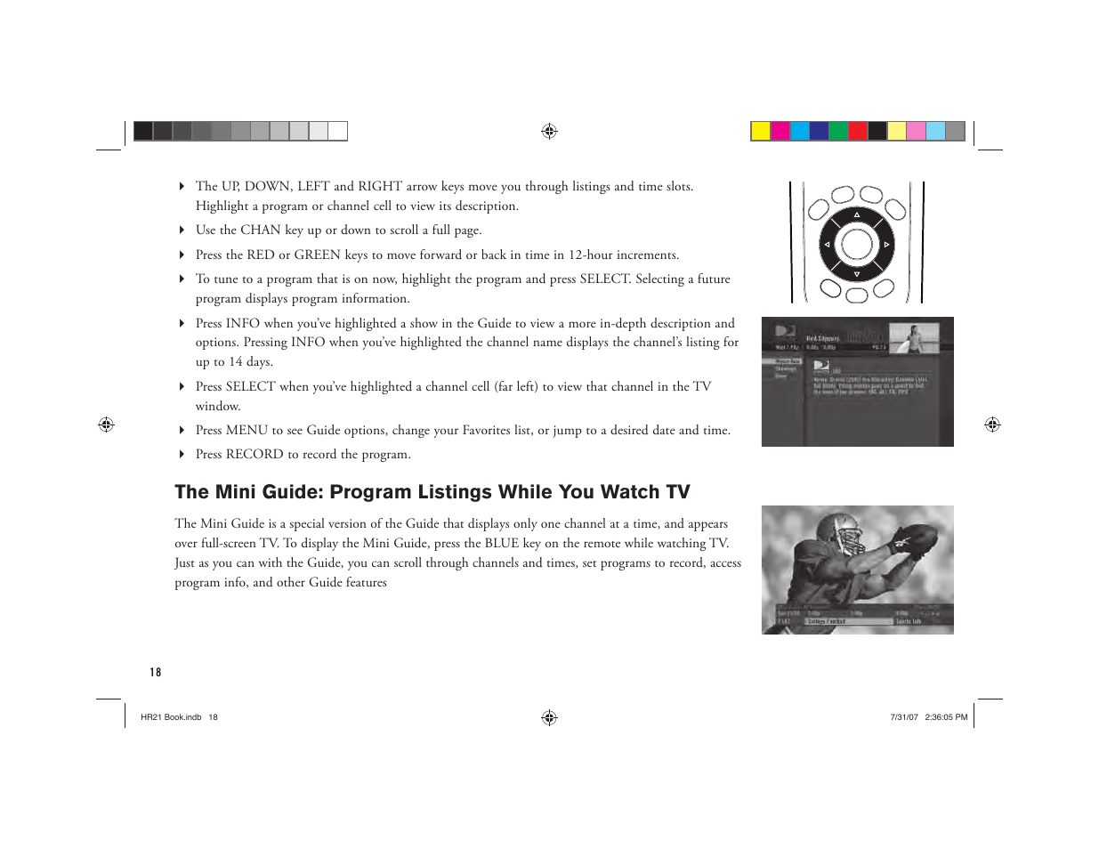 DirecTV HD DVR User Manual | Page 29 / 108