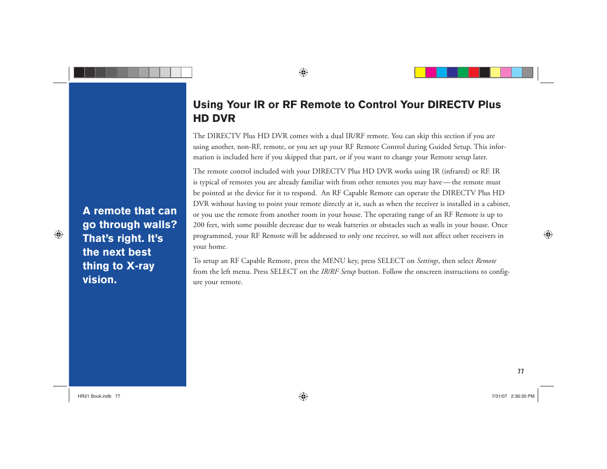DirecTV HD DVR User Manual | Page 88 / 108