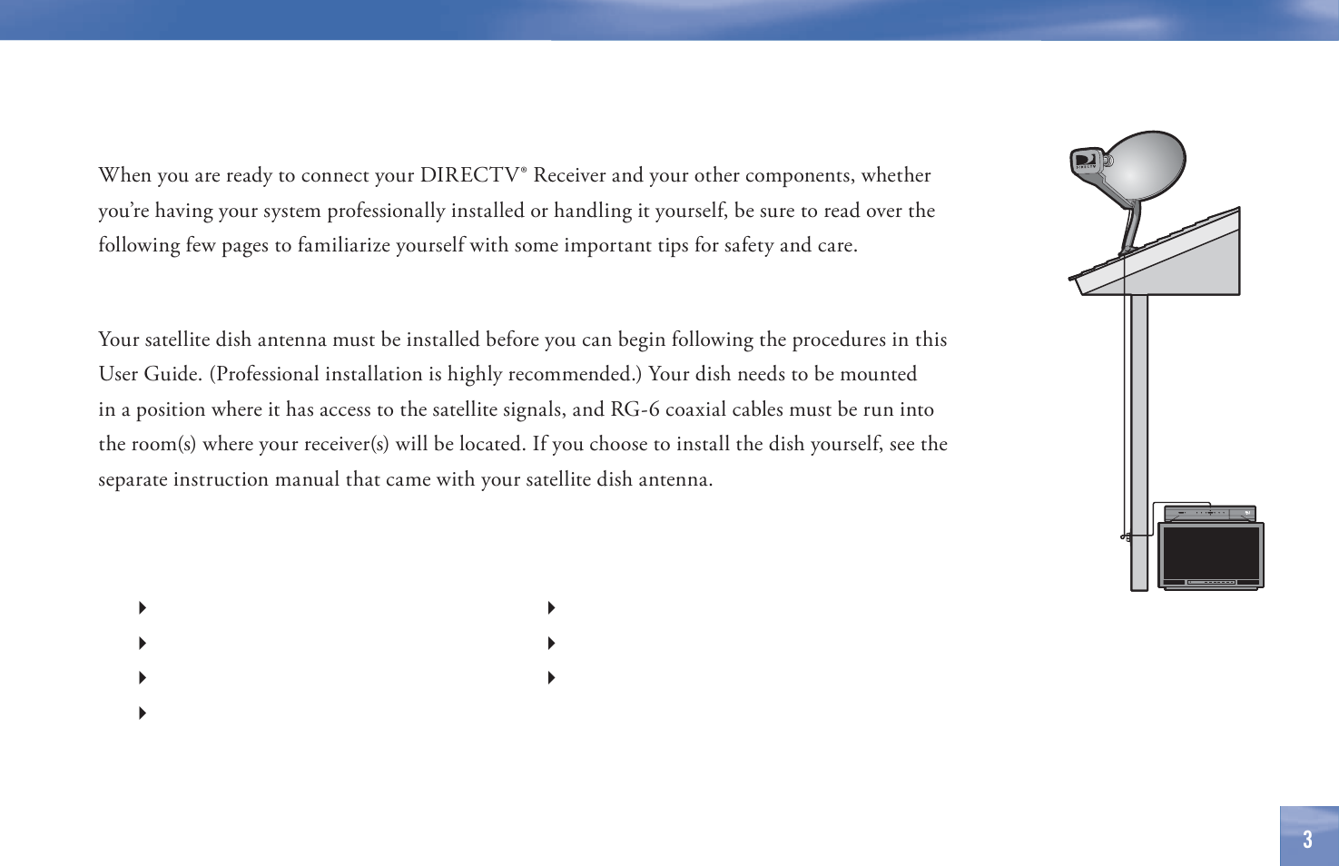 Making the right connections | DirecTV D11 User Manual | Page 13 / 84