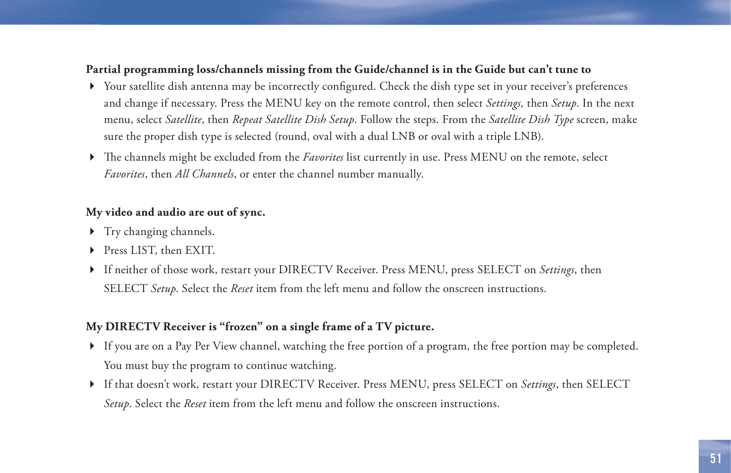 DirecTV D11 User Manual | Page 61 / 84