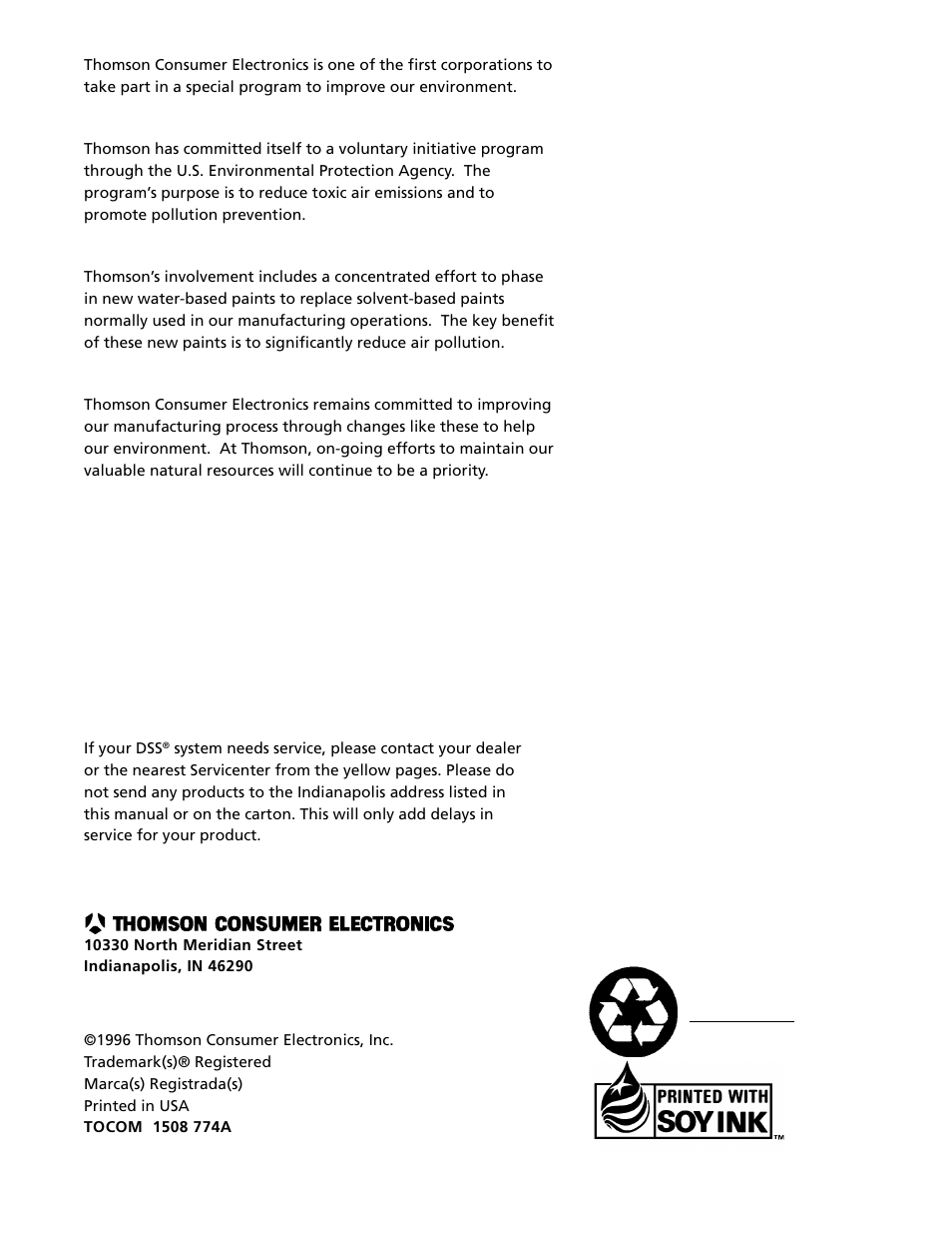 DirecTV DRD303RA User Manual | Page 68 / 68