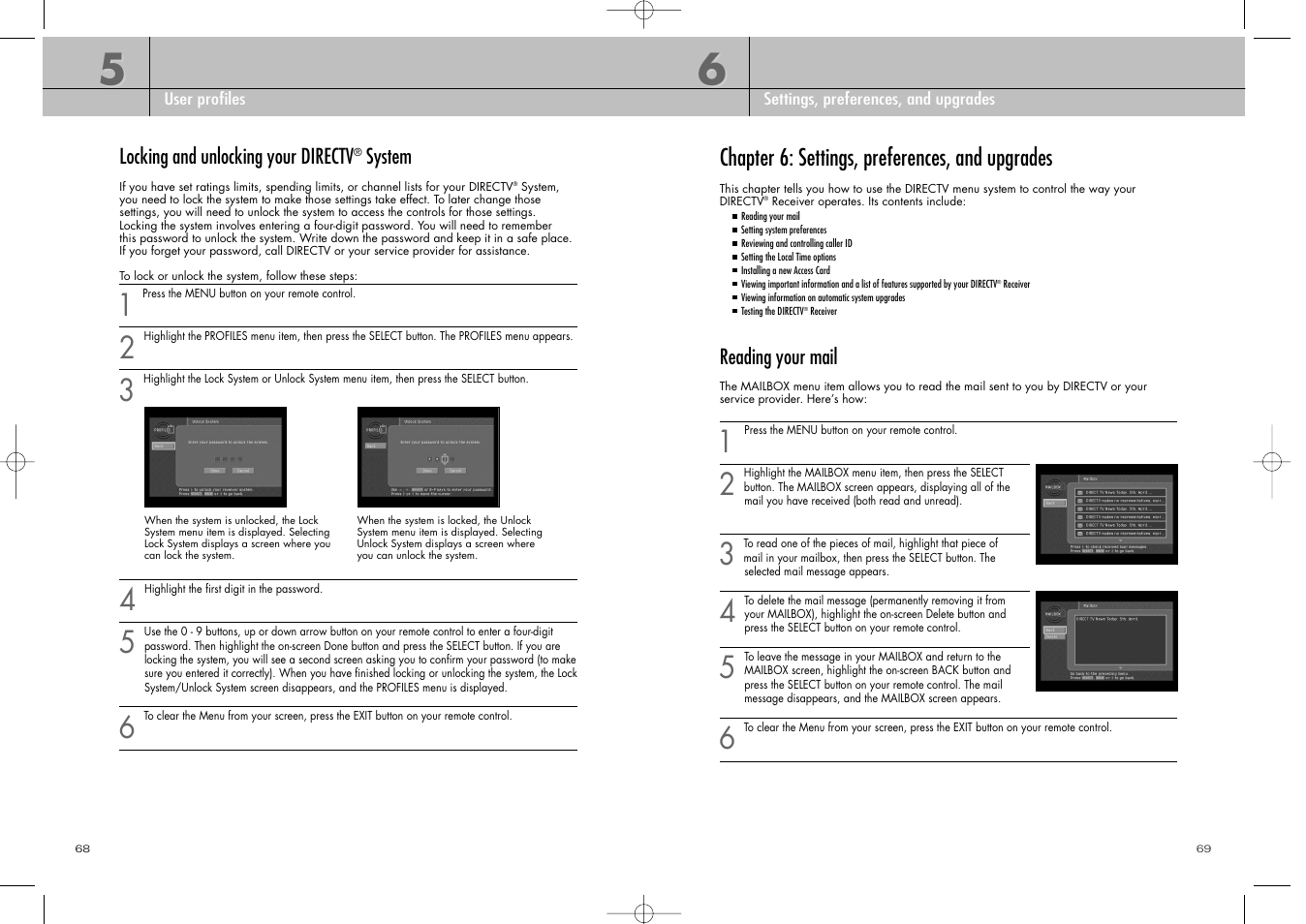 DirecTV D10-200 User Manual | Page 35 / 46