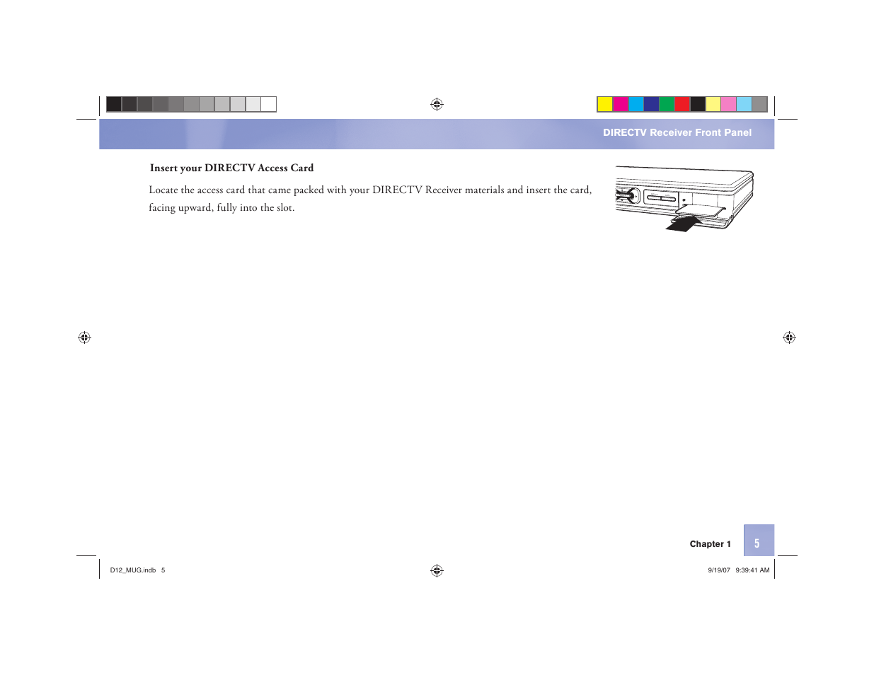DirecTV D12 User Manual | Page 11 / 79