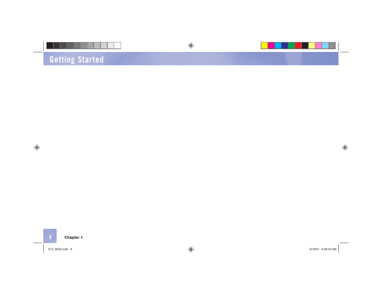 Getting started | DirecTV D12 User Manual | Page 14 / 79