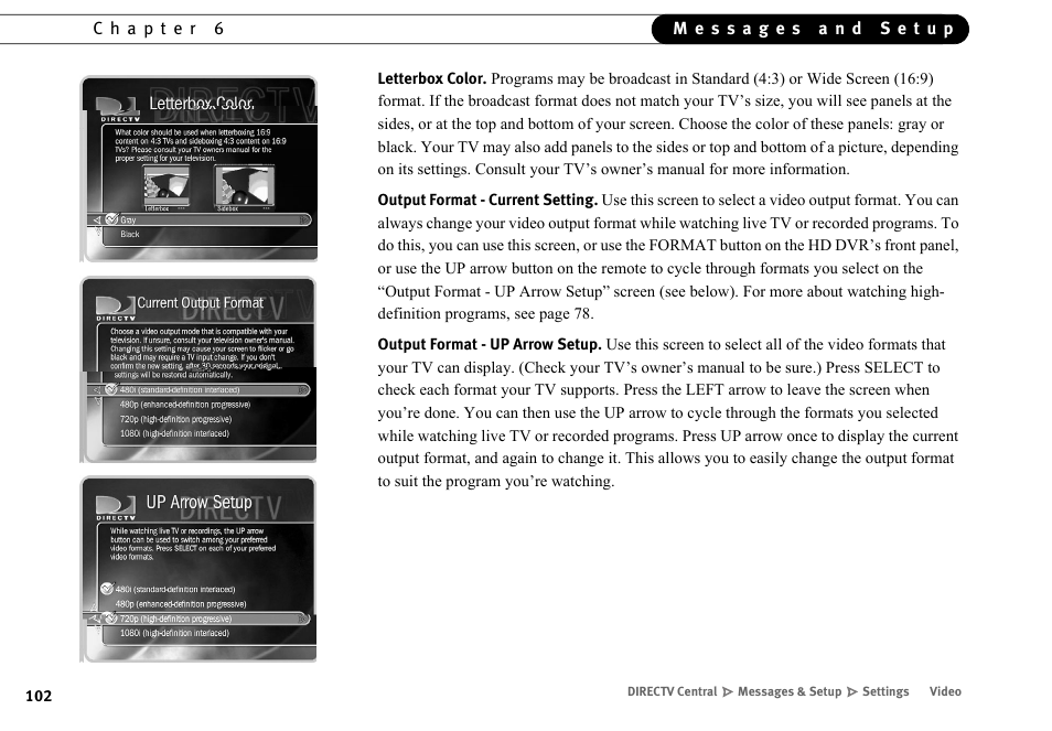 DirecTV HR10-250 User Manual | Page 112 / 188