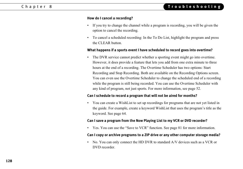 DirecTV HR10-250 User Manual | Page 138 / 188