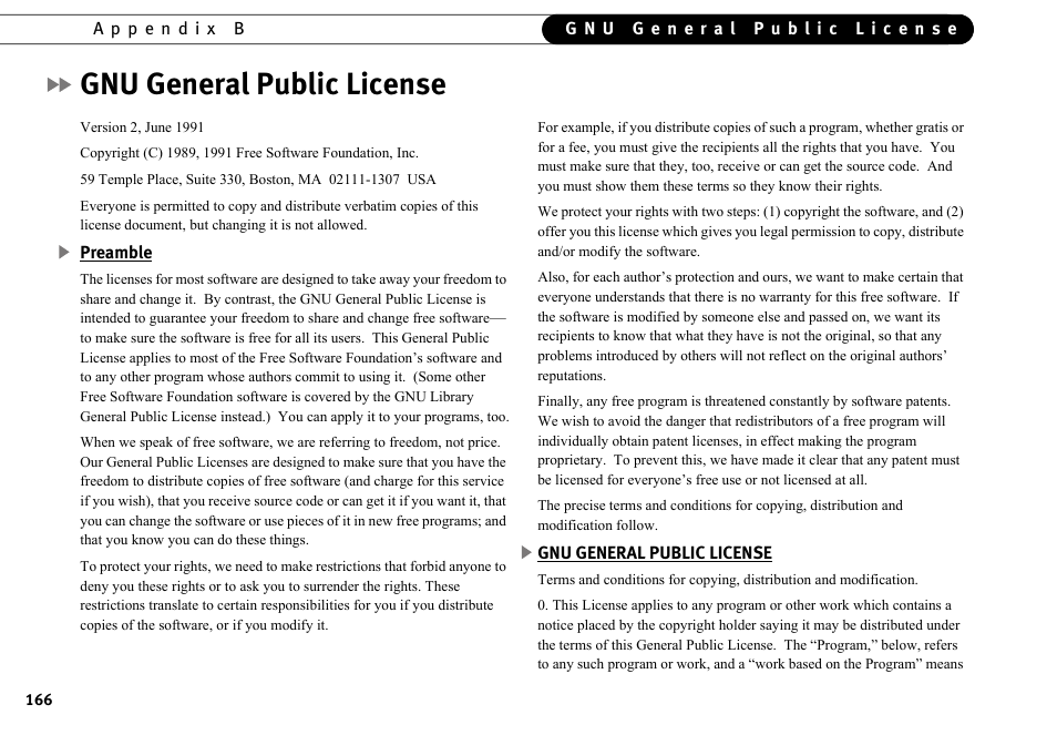 Gnu general public license | DirecTV HR10-250 User Manual | Page 176 / 188