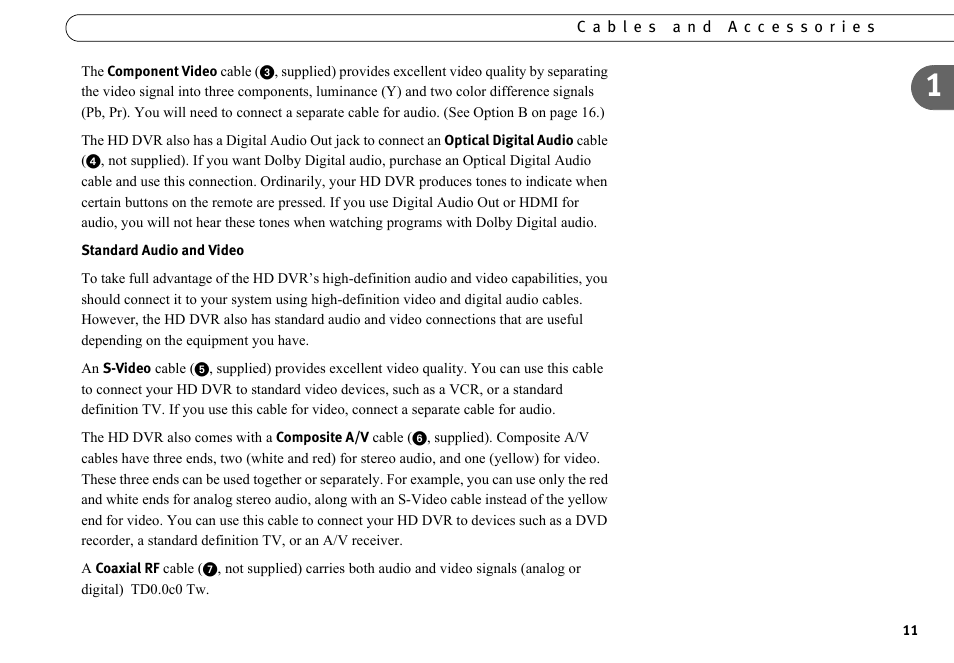 DirecTV HR10-250 User Manual | Page 21 / 188