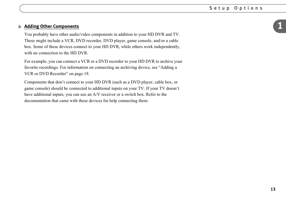 See “adding | DirecTV HR10-250 User Manual | Page 23 / 188