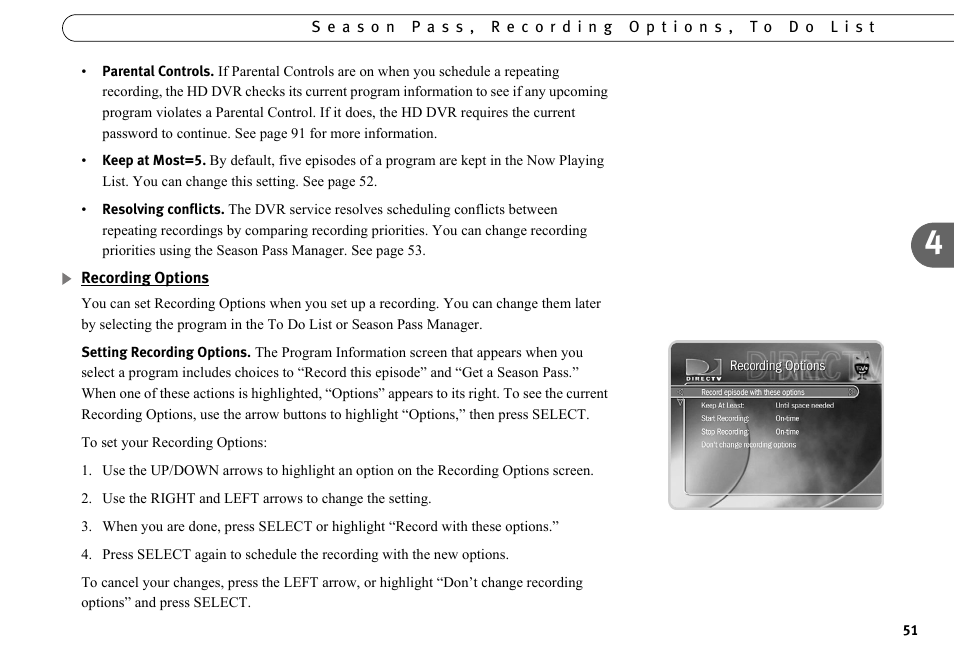 DirecTV HR10-250 User Manual | Page 61 / 188