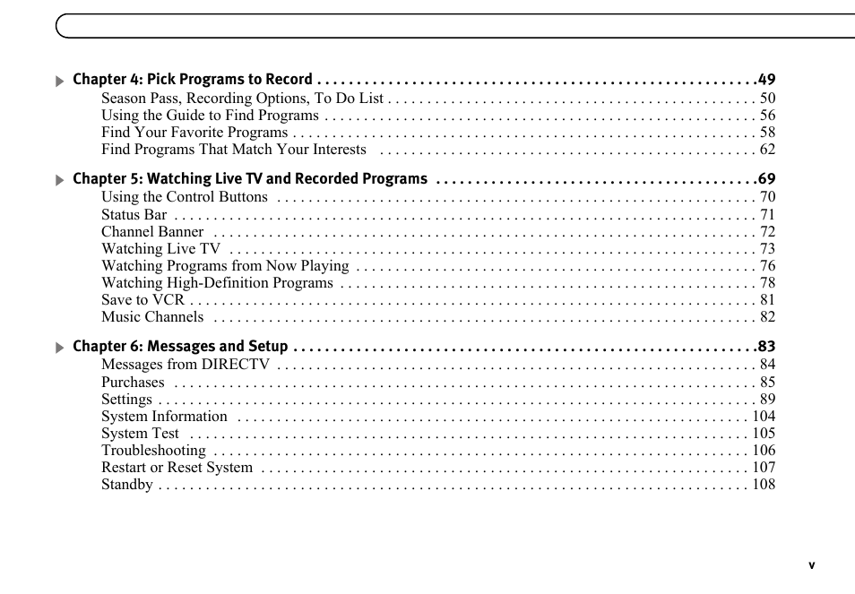 DirecTV HR10-250 User Manual | Page 7 / 188