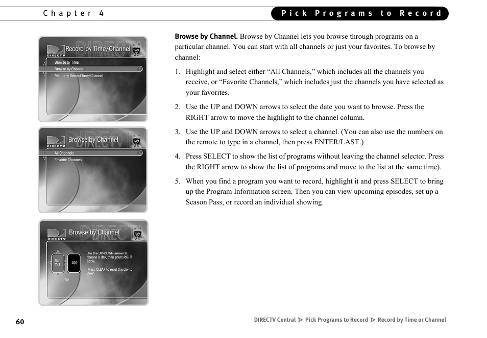 DirecTV HR10-250 User Manual | Page 70 / 188