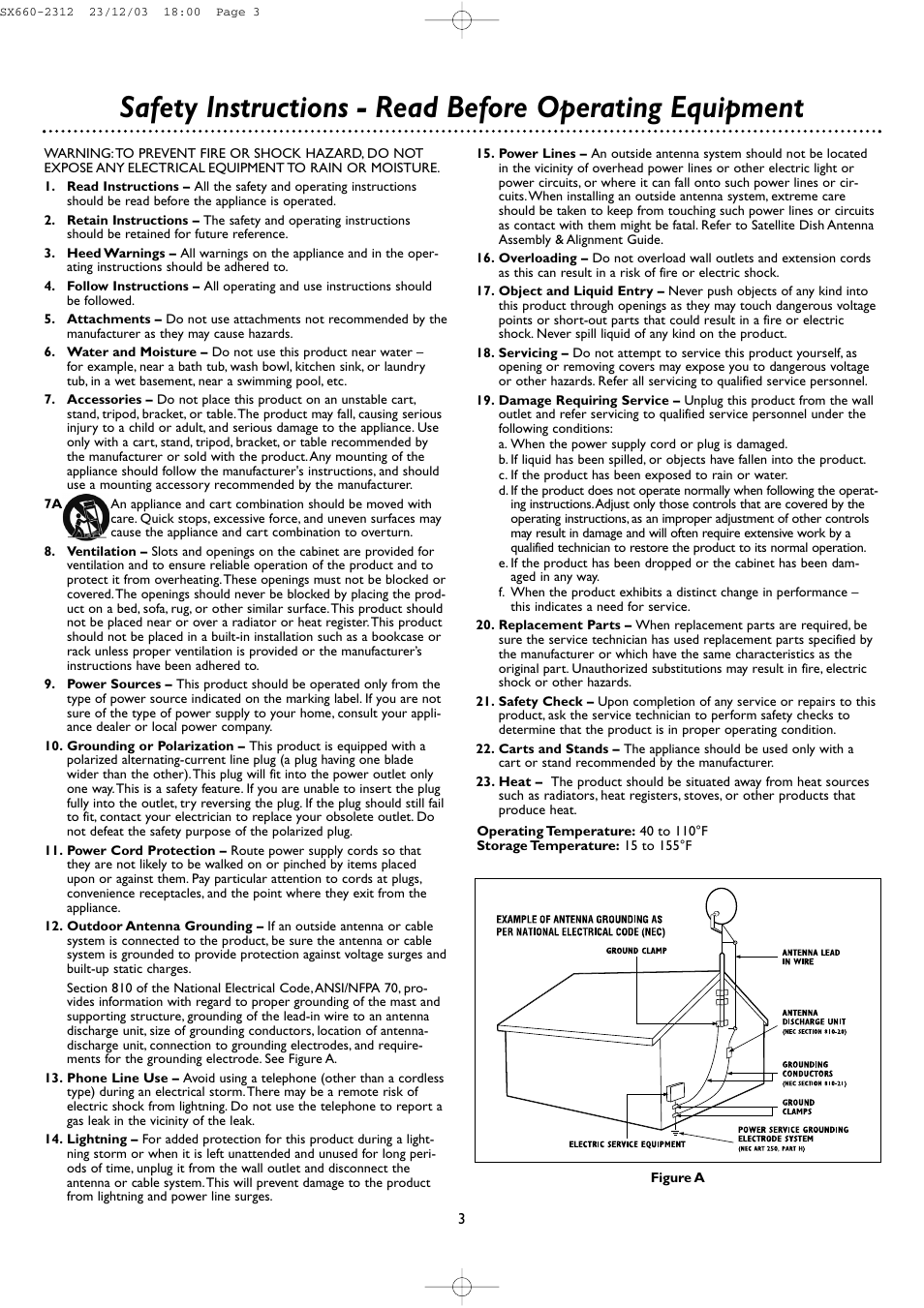 DirecTV DSR 660 User Manual | Page 3 / 38