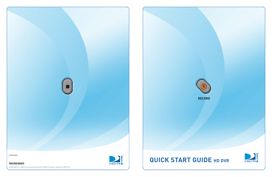 DirecTV HR20QSG0806 User Manual | 10 pages