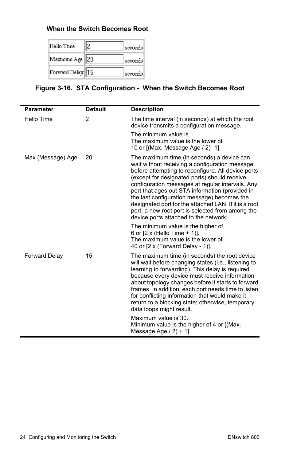 Digital Networks North America DNswitch 800 User Manual | Page 34 / 68