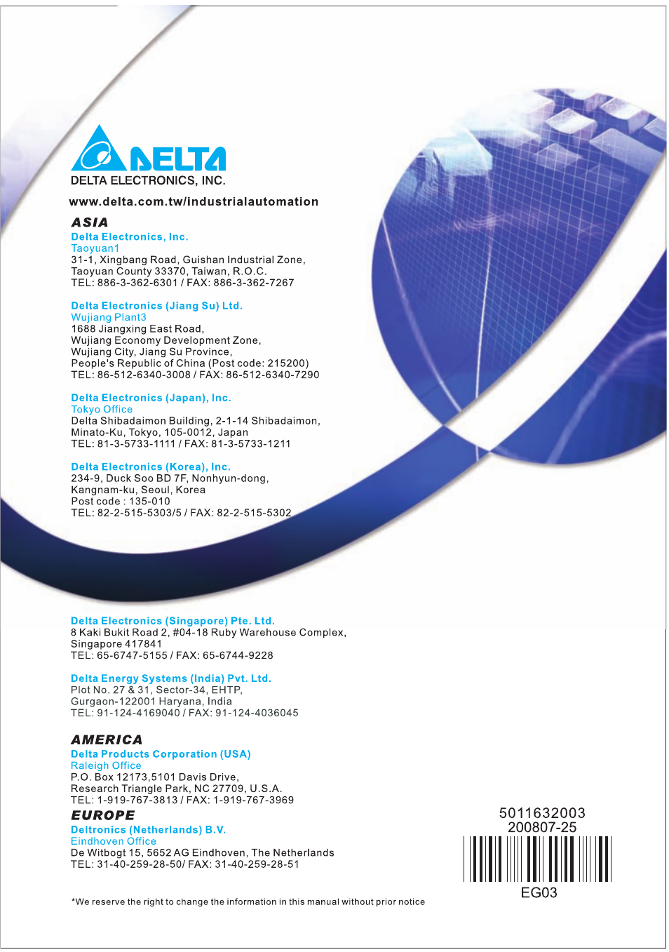 Delta Electronics AC Motor Drive VFD-G User Manual | Page 2 / 183