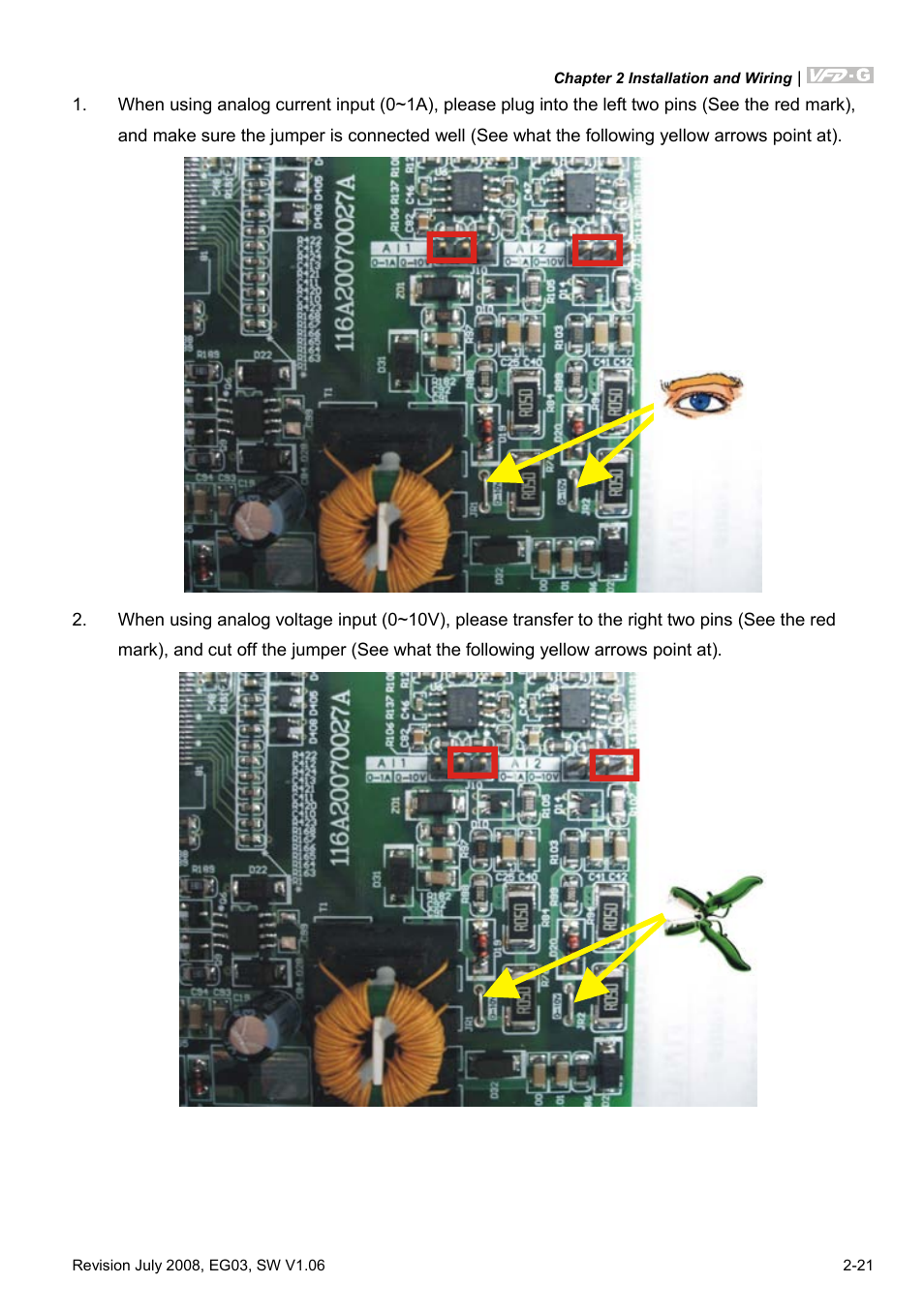 Delta Electronics AC Motor Drive VFD-G User Manual | Page 44 / 183