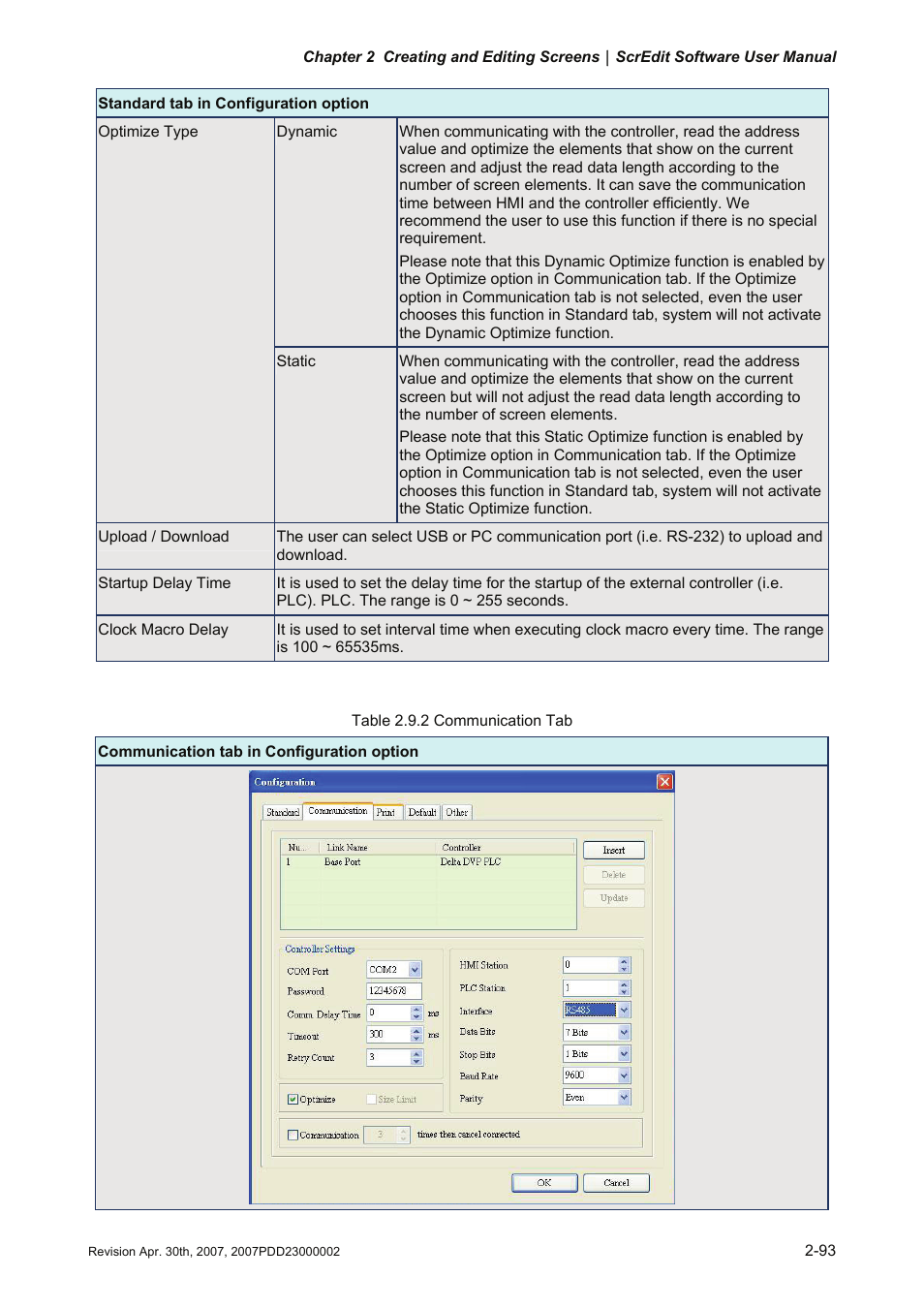 Delta Electronics Human Machine Interface DOP-A Series User Manual | Page 104 / 329