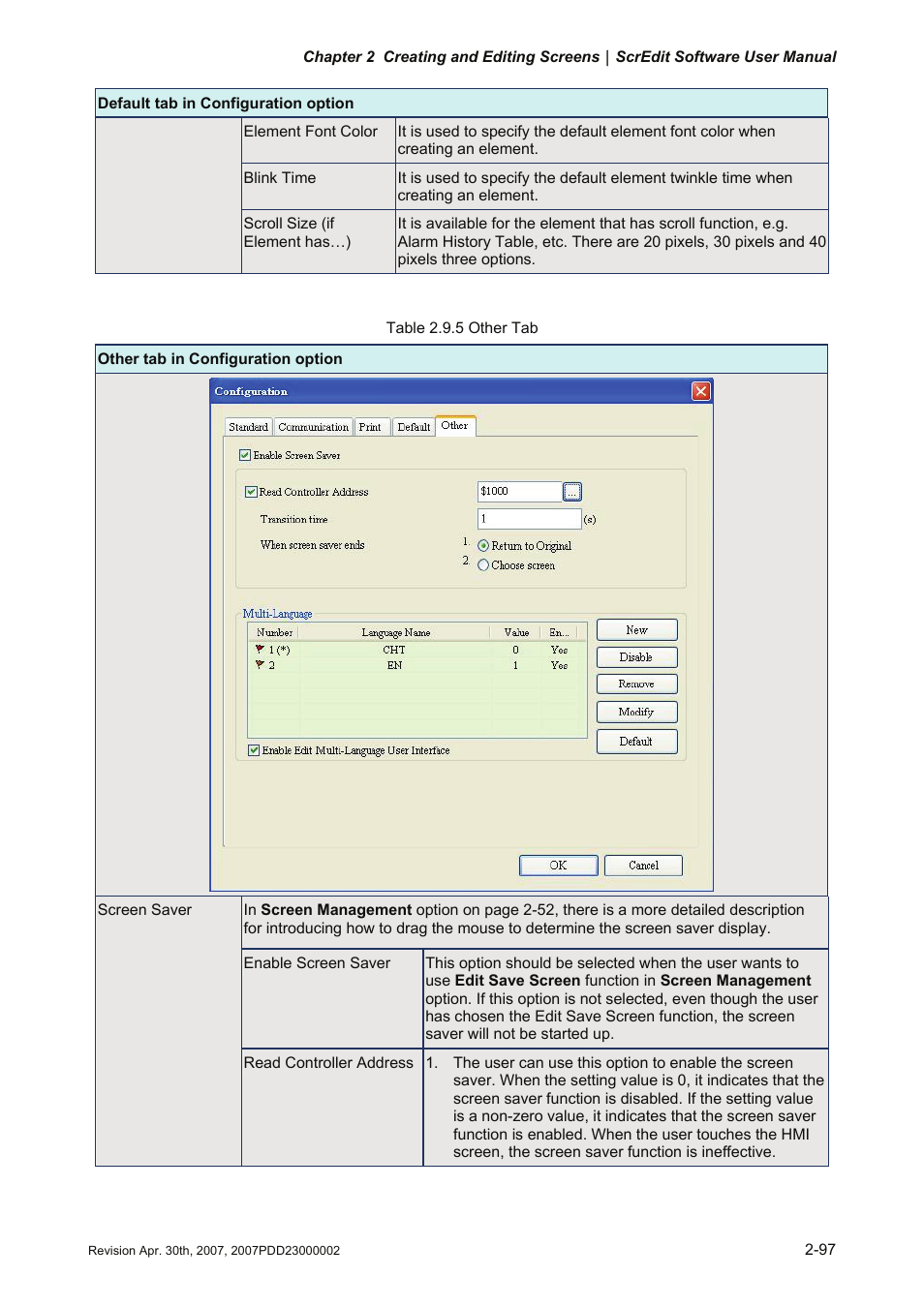 Delta Electronics Human Machine Interface DOP-A Series User Manual | Page 108 / 329