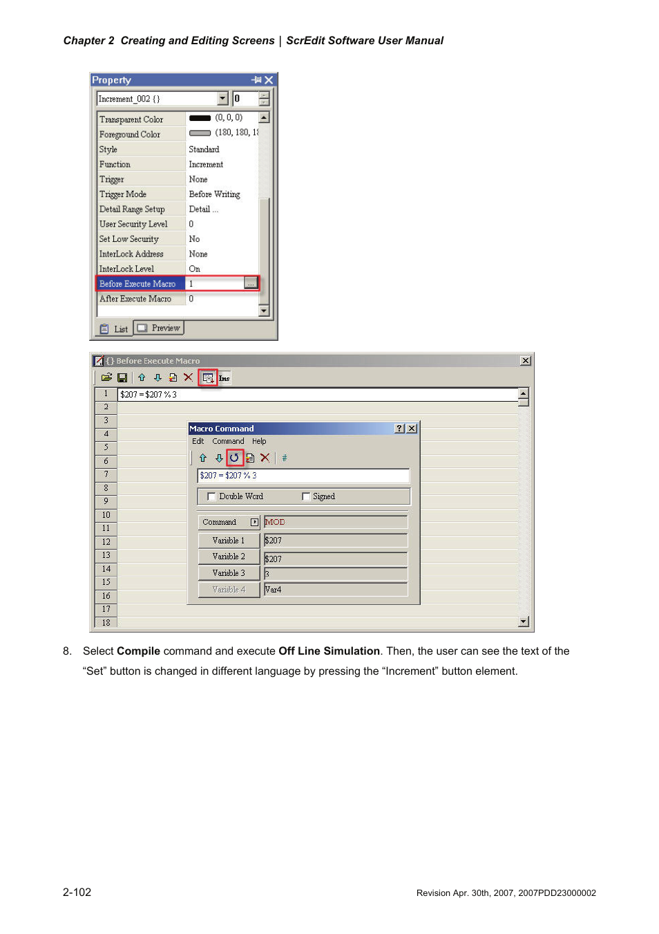 Delta Electronics Human Machine Interface DOP-A Series User Manual | Page 113 / 329