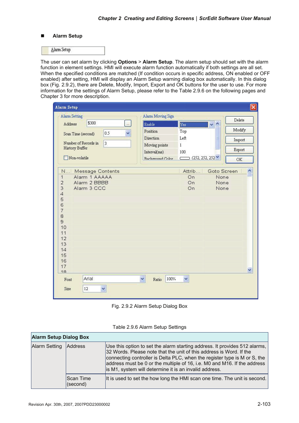 Delta Electronics Human Machine Interface DOP-A Series User Manual | Page 114 / 329