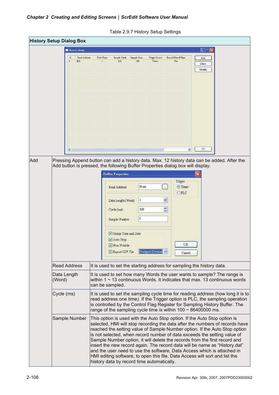 Delta Electronics Human Machine Interface DOP-A Series User Manual | Page 117 / 329