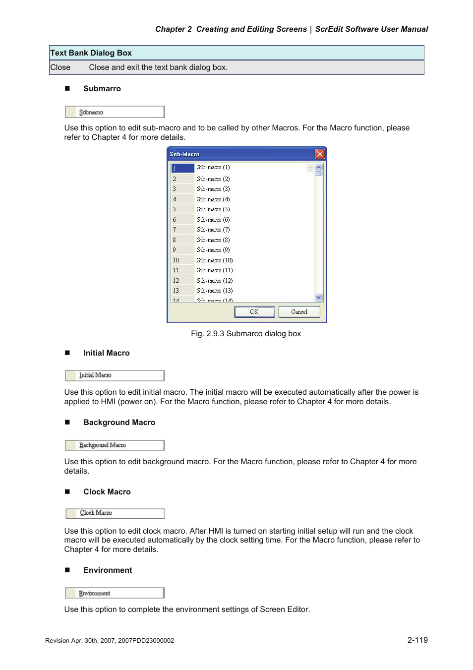 Delta Electronics Human Machine Interface DOP-A Series User Manual | Page 130 / 329