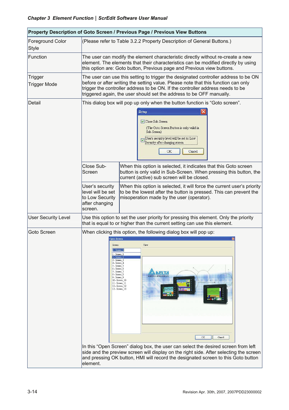 Delta Electronics Human Machine Interface DOP-A Series User Manual | Page 151 / 329
