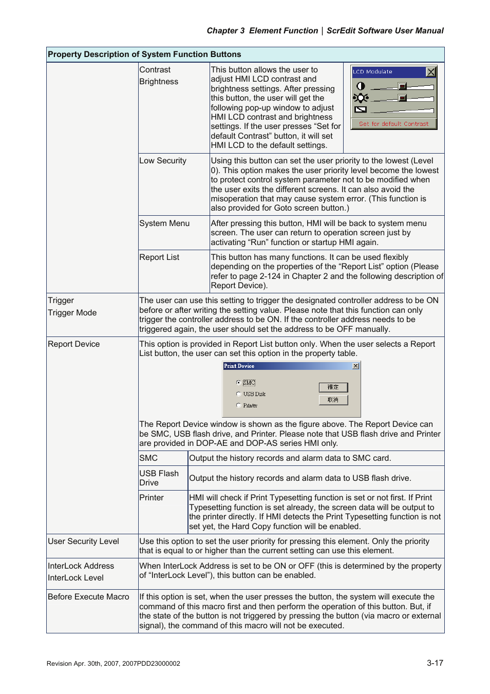 Delta Electronics Human Machine Interface DOP-A Series User Manual | Page 154 / 329