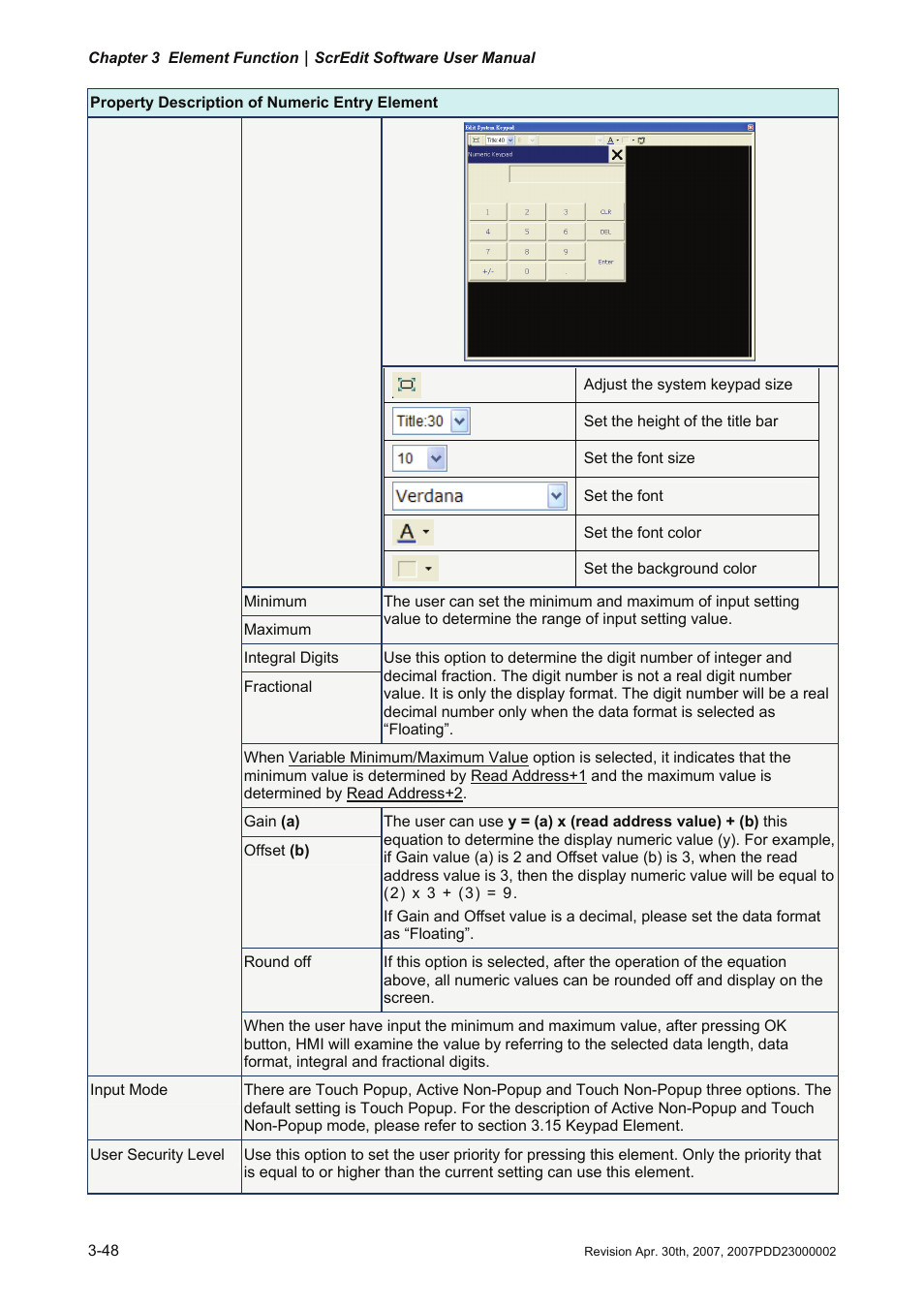 Delta Electronics Human Machine Interface DOP-A Series User Manual | Page 185 / 329
