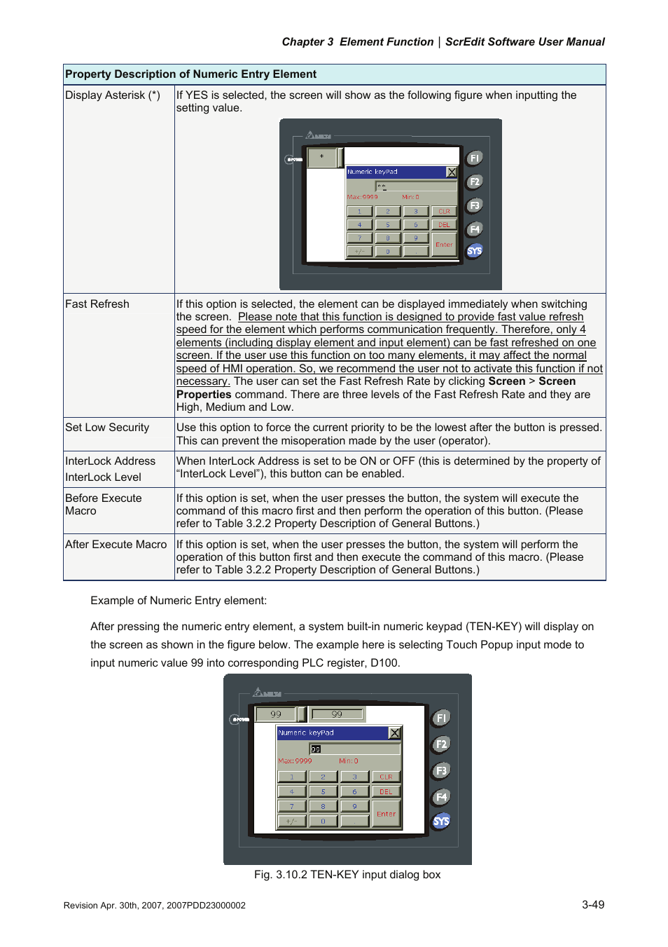 Delta Electronics Human Machine Interface DOP-A Series User Manual | Page 186 / 329
