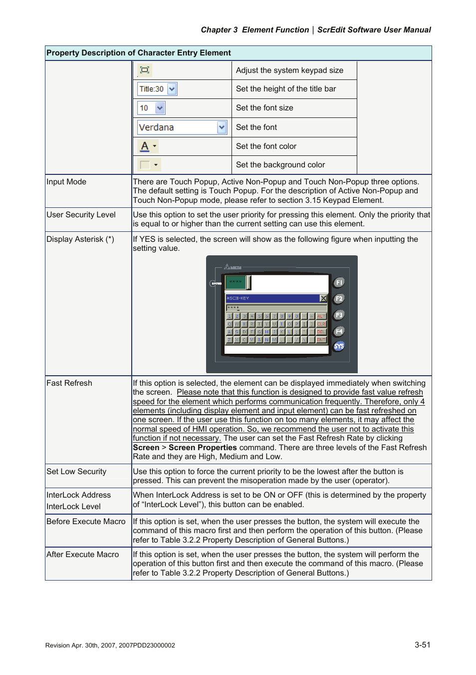 Delta Electronics Human Machine Interface DOP-A Series User Manual | Page 188 / 329