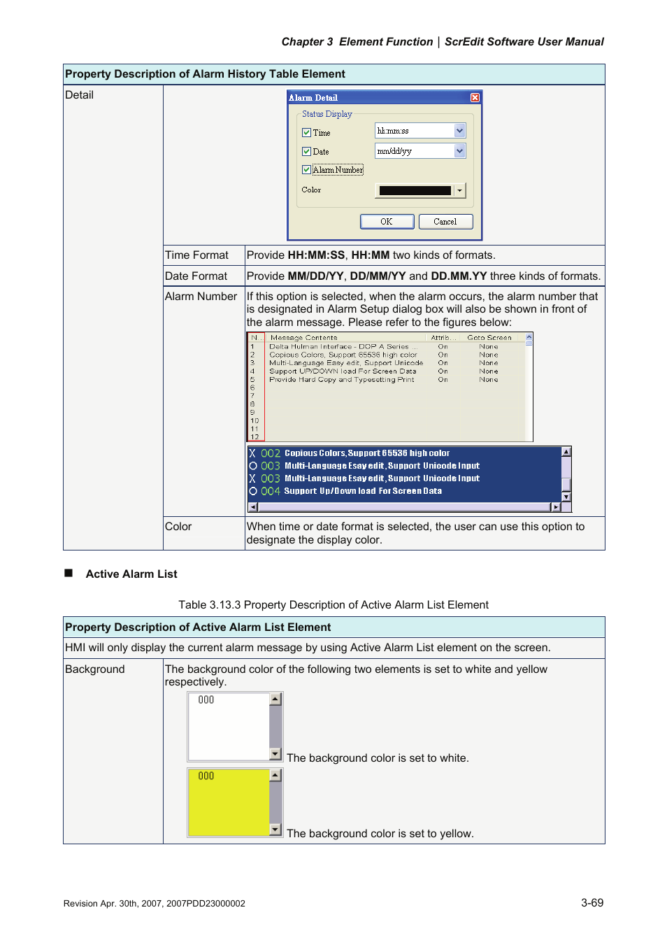 Delta Electronics Human Machine Interface DOP-A Series User Manual | Page 206 / 329