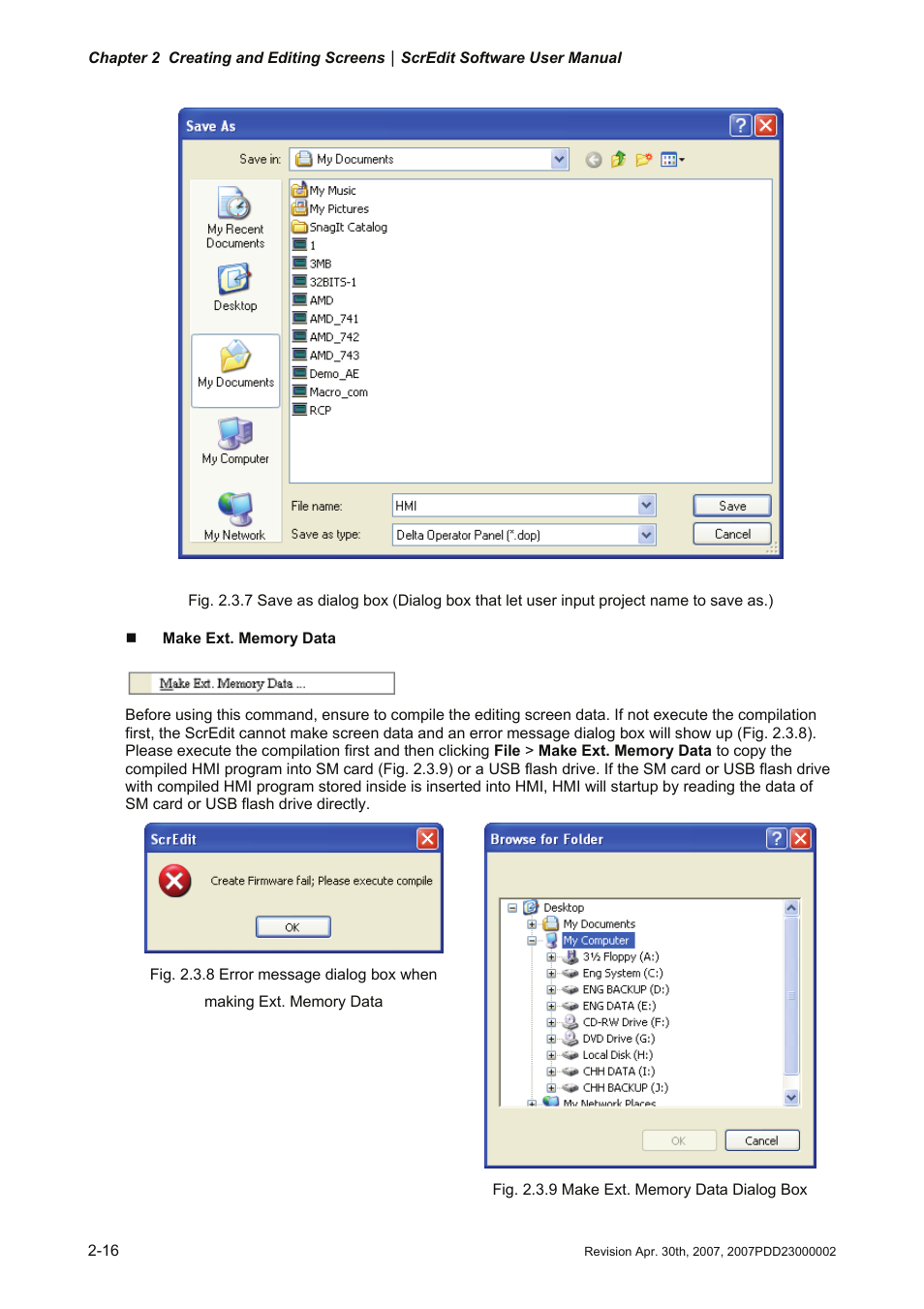 Delta Electronics Human Machine Interface DOP-A Series User Manual | Page 27 / 329