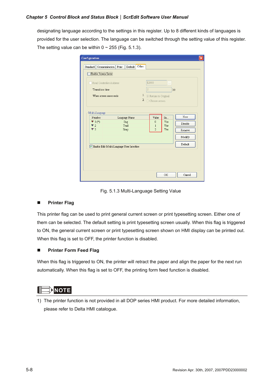 Delta Electronics Human Machine Interface DOP-A Series User Manual | Page 275 / 329