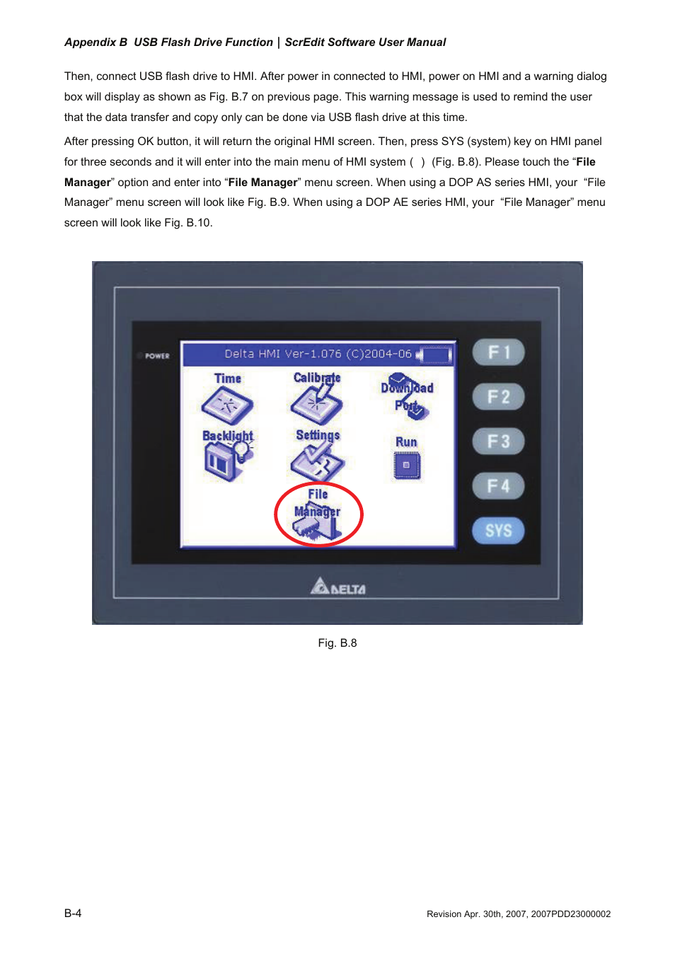 Delta Electronics Human Machine Interface DOP-A Series User Manual | Page 309 / 329