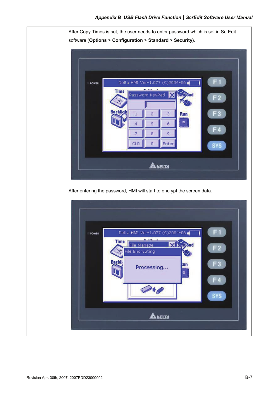 Delta Electronics Human Machine Interface DOP-A Series User Manual | Page 312 / 329