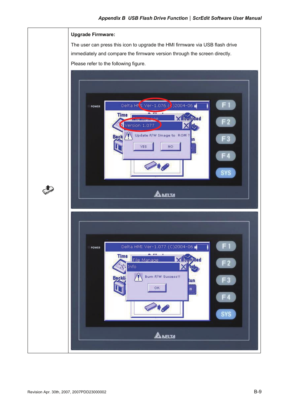 Delta Electronics Human Machine Interface DOP-A Series User Manual | Page 314 / 329