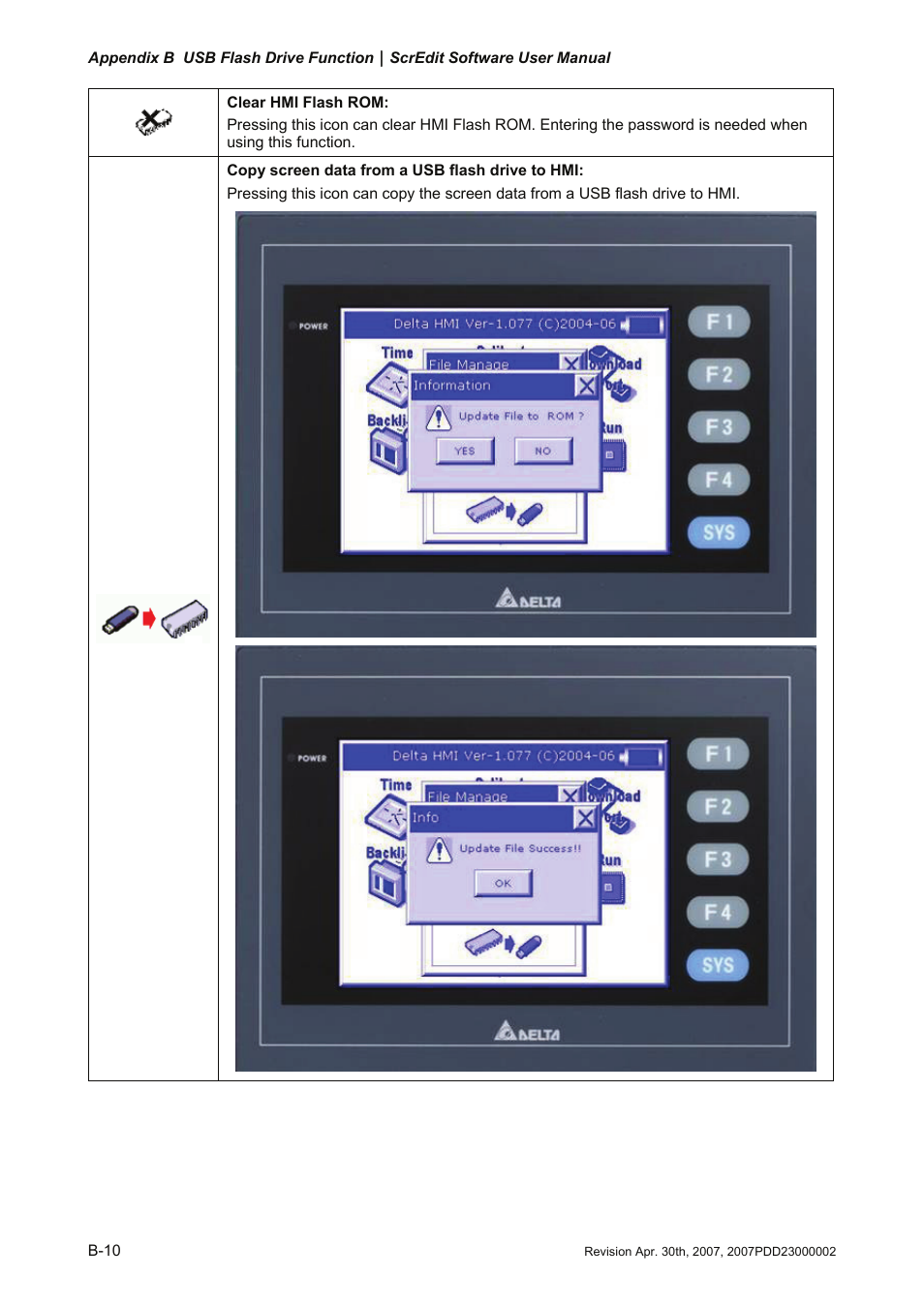 Delta Electronics Human Machine Interface DOP-A Series User Manual | Page 315 / 329