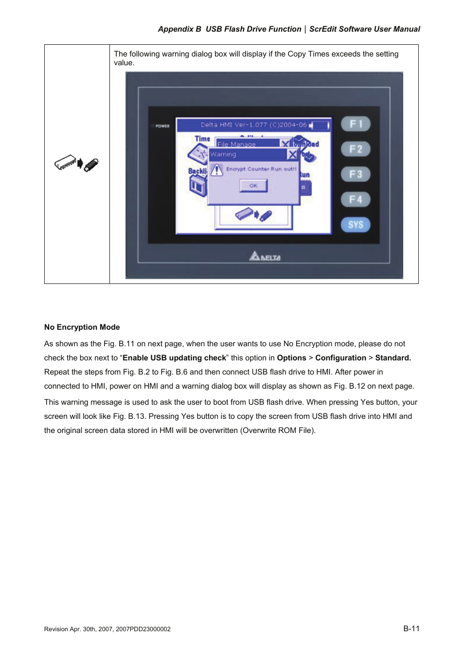 Delta Electronics Human Machine Interface DOP-A Series User Manual | Page 316 / 329