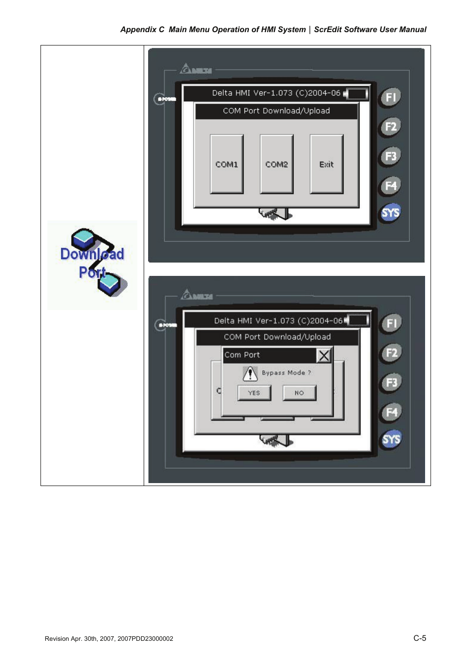 Delta Electronics Human Machine Interface DOP-A Series User Manual | Page 324 / 329