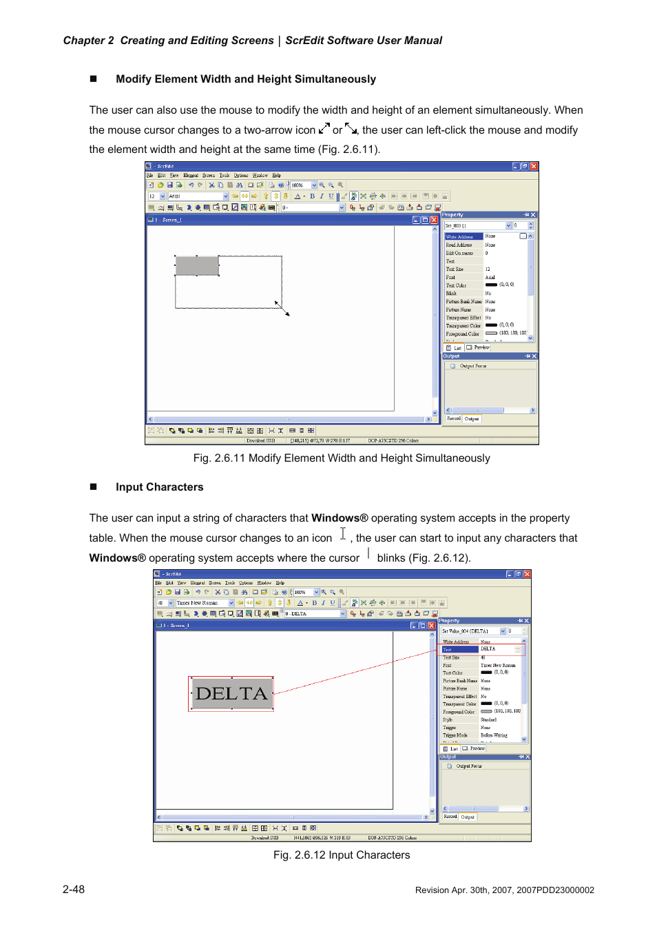 Delta Electronics Human Machine Interface DOP-A Series User Manual | Page 59 / 329
