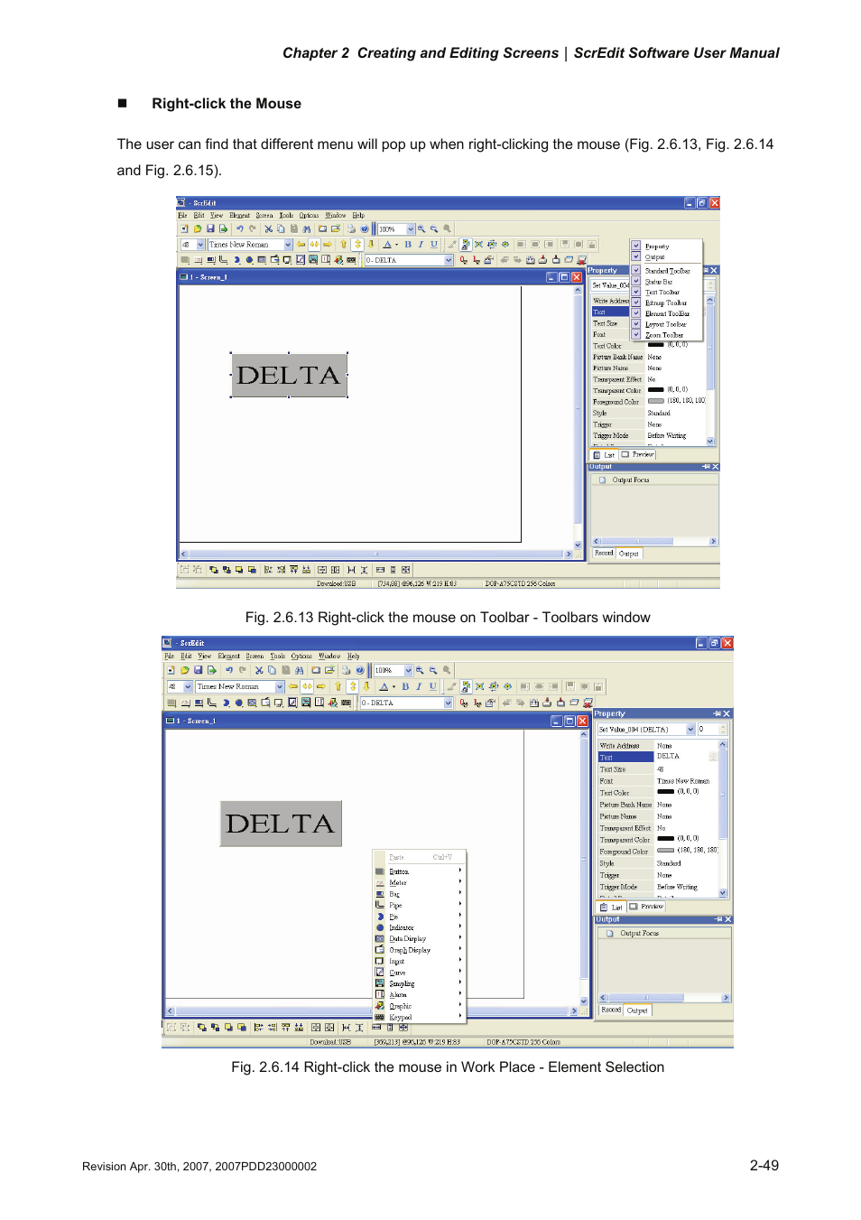 Delta Electronics Human Machine Interface DOP-A Series User Manual | Page 60 / 329